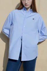 Mini Embroidered Oxford Shirt | Dress In Beauty